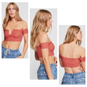 Free People Lucky Now Brami in Vermillionette Combo